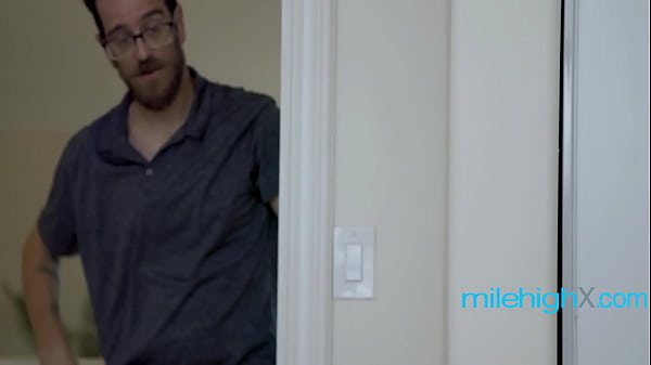 My Husband Is All Bark.. I Am The Bite (Asian MILF Strapon Fucks Busty Maid To Not Give Husband A Chance)